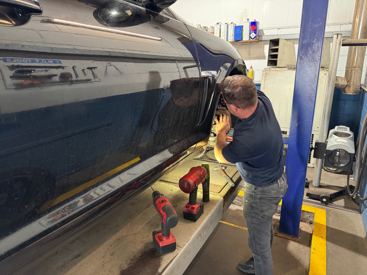 Professional automotive service